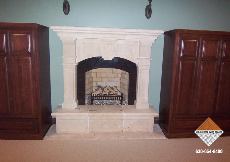 Gas Marble Fireplace